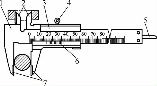 游標(biāo)卡尺 游標(biāo)卡尺